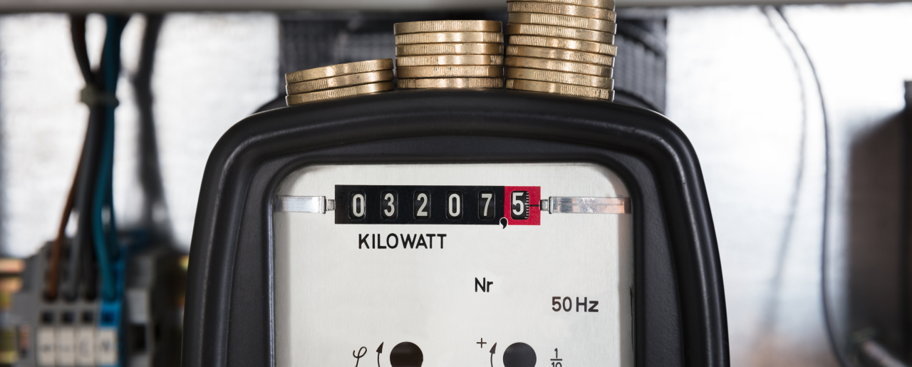 Electric coin meter