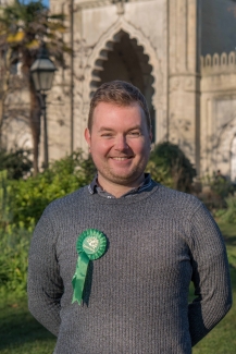 Martin Osborne, new Green councillor in Brighton and Hove
