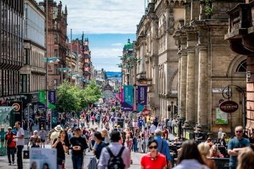 Glasgow high street